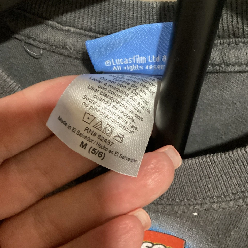 Vintage Y2K Authentic Lego Star Wars Darth Vader T Shirt Youth Med 5-6 - Image 3 of 4