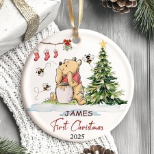 Classic Winnie the Pooh Ornament: Baby  s 1st, 2nd, 3rd, Baby's First