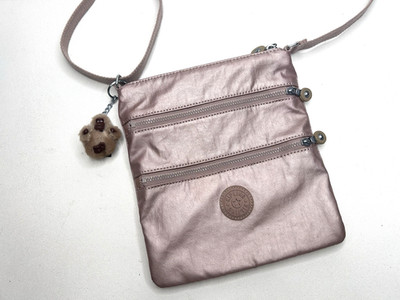 Kipling KEIKO Small Crossbody Bag - Quartz Metallic