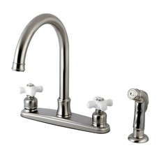 Kingston Brass FB779.PXSP Victorian 1.8 GPM Standard Kitchen - Nickel