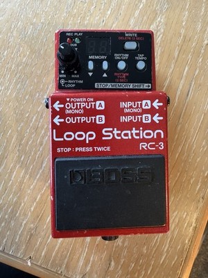 Boss Loop Station.  RC-3. Gitarreneffektgerät