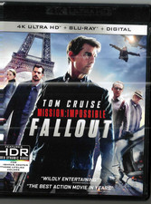 Mission: Impossible - Fallout 4K UHD no Blu-ray Digital may be expired 2 disc