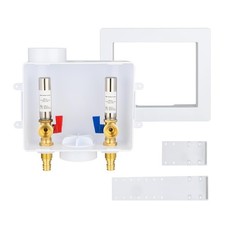 1 Piece EFIELD PEX-A Washing Machine Outlet Box,SS Hammer Arrestor