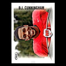 B.J. Cunningham #93 2012 SAGE HIT Michigan State Spartans Football Card NFL NM