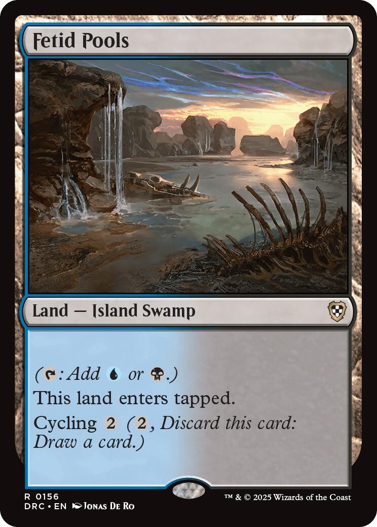 Fetid Pools - 156 - NM - Commander: Aetherdrift