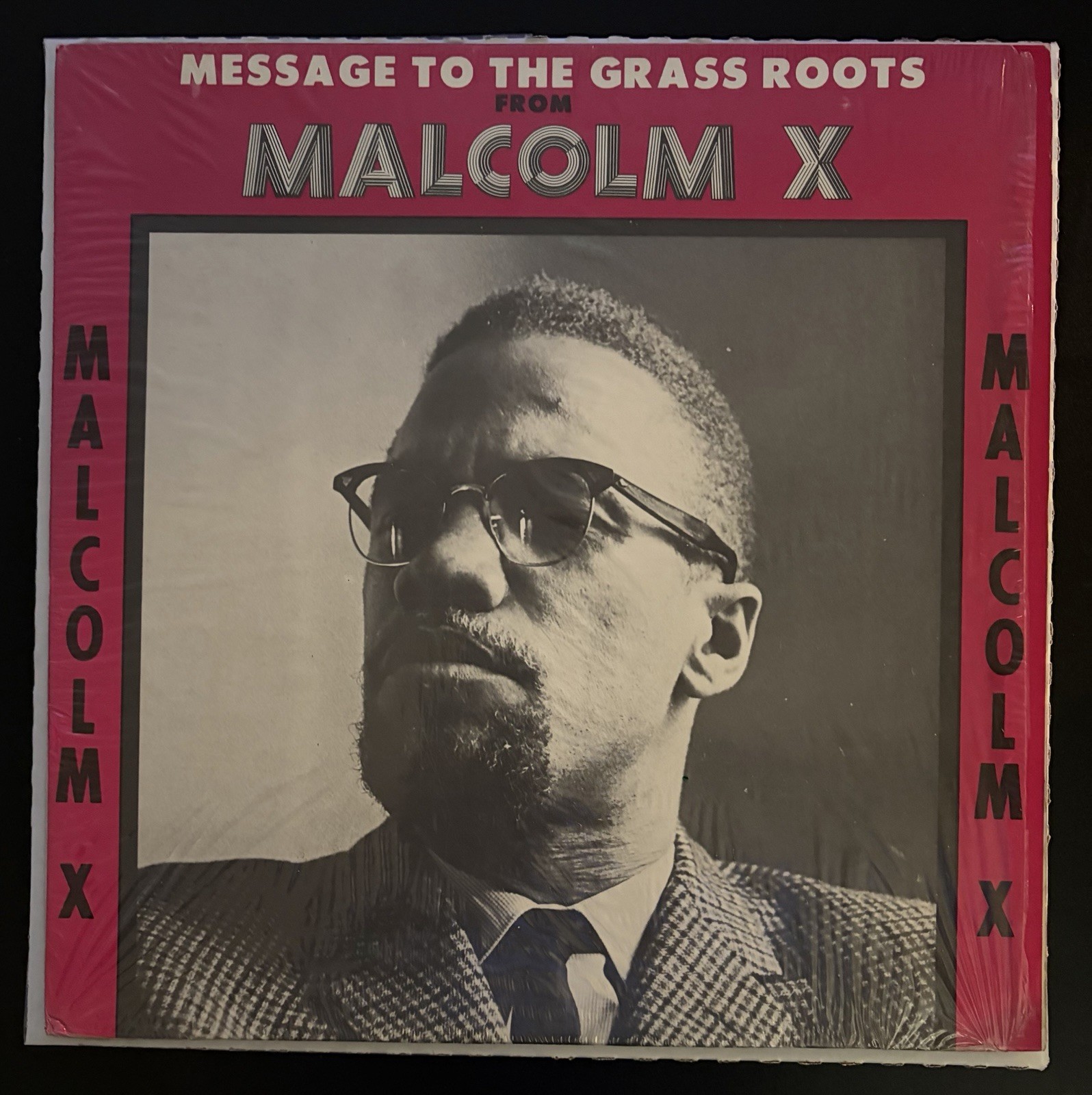 Malcolm X - Message To The Grass Roots (LP, EX, 1965 OG)