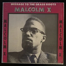 Malcolm X - Message To The Grass Roots (LP, EX, 1965 OG)