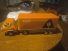 Vintage Allied Van Lines Mini Tin Tonka Toy Semi Truck & Trailer #1098 No Box