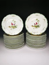 RAYNAUD - Limoges Si Kiang - 1 dessert plate ∅ 22cm (choose scene)