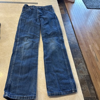 Boys Blue Jeans Size 14 Slim 26 in. Waist 37 in. Long