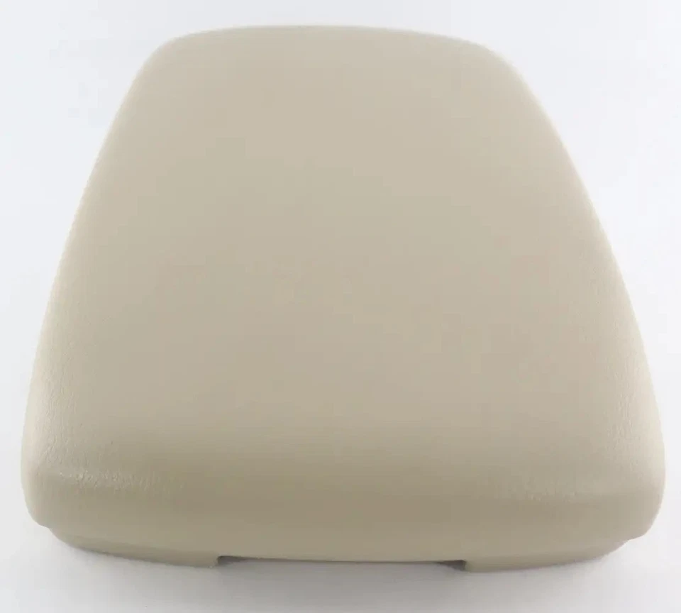 05-10 Toyota Avalon Consola Central Deslizante Tapa de Almacenamiento Apoyabrazos Vinilo Marfil Foto 3 de 4