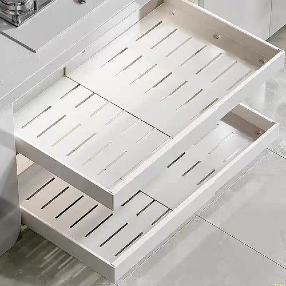 Teleskopschublade Küchenschublade Ausziehbar Korbauszug Schrankauszug Organizer - Bild 2 von 4