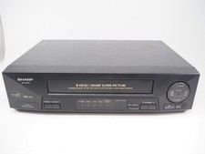 Sharp VC-A410 4-Head VHS Player VCR Recorder Super Picture No Remote - Tested -