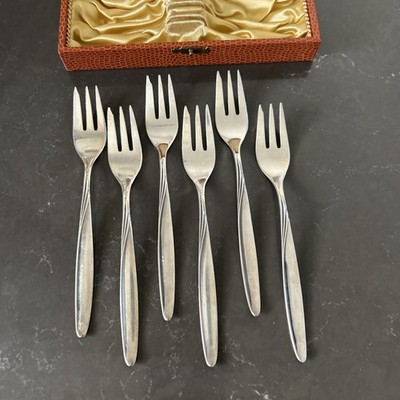 Vtg Otto Kaltenbach OKA 90-21 Silverplate Cocktail / Desert 6