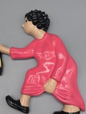 Race To The Outhouse Arnels Ceramic Woman