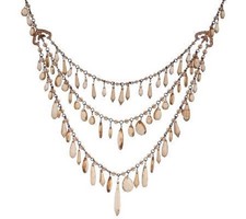 QVC Joan Rivers 3 Row Sparkling Teardrops 26