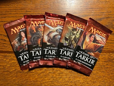 5 Booster Packs - Magic the Gathering - Khans of Tarkir (English) | eBay 5 Booster Packs - Magic the Gathering - Khans of Tarkir (English) | eBay