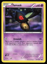 Yamask 51/108 UC Dark Explorers Pokemon Moderately Played