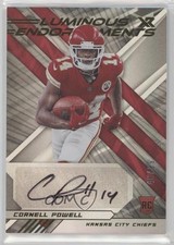 2021 Panini XR Luminous Endorsements 46/99 Cornell Powell #LUM-CPO Auto a0s