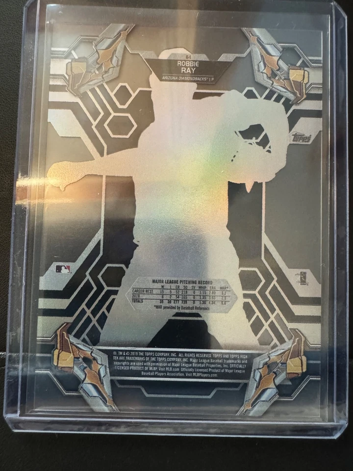 2019 Topps High Tek - Robbie Ray #64 - Image 2 of 2