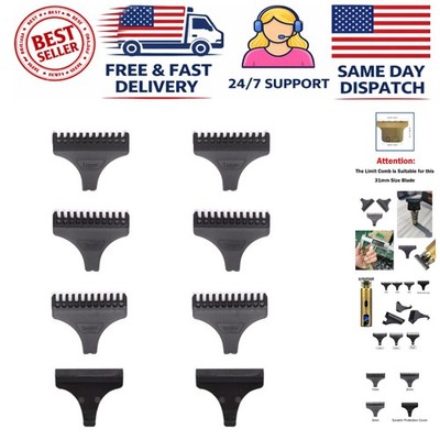 Enhanced Grooming with 8 Pack Limit Combs for Vintage T9 Trimmer - Safety First!