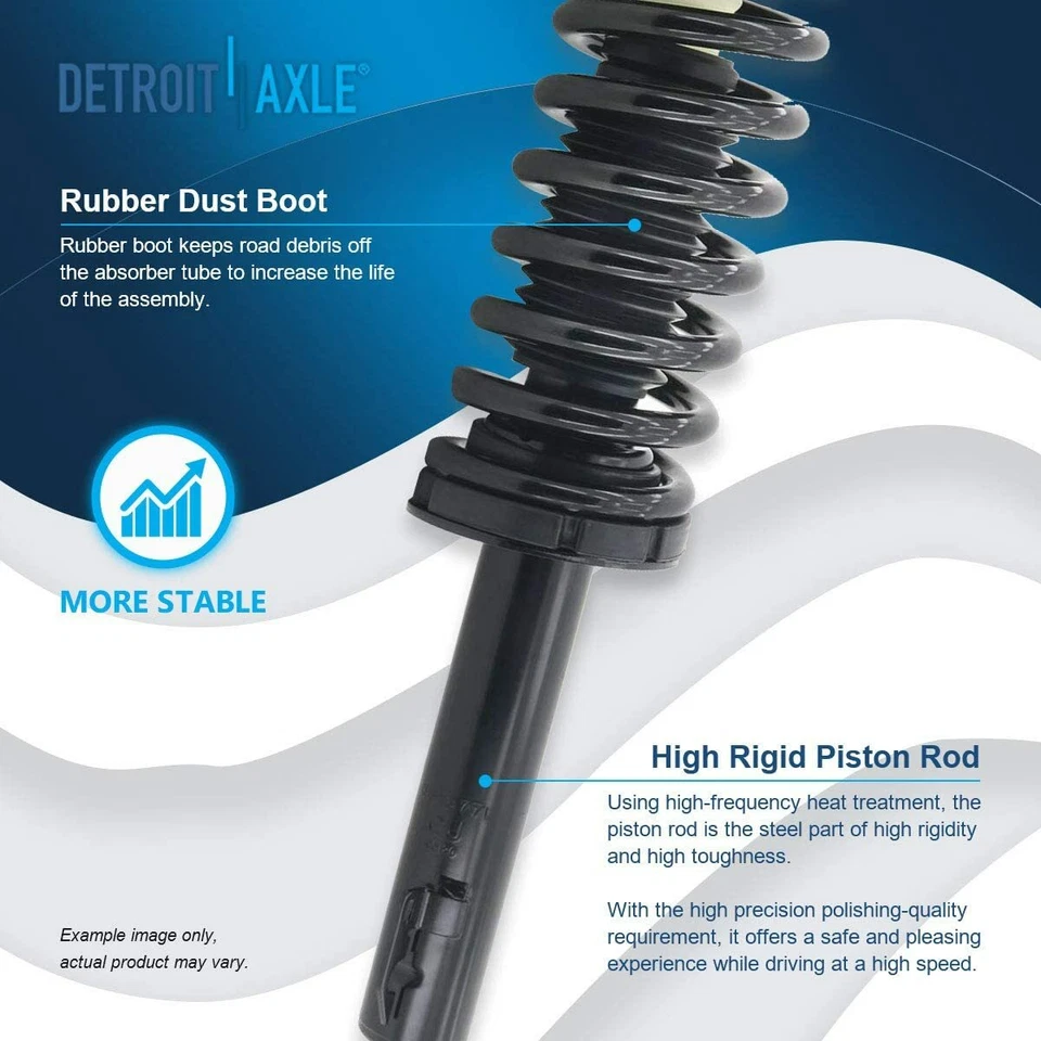 Front Struts w/ Spring + Rear Shocks for 2005-2010 Jeep Commander Grand Cherokee — 第 4/4 张图片