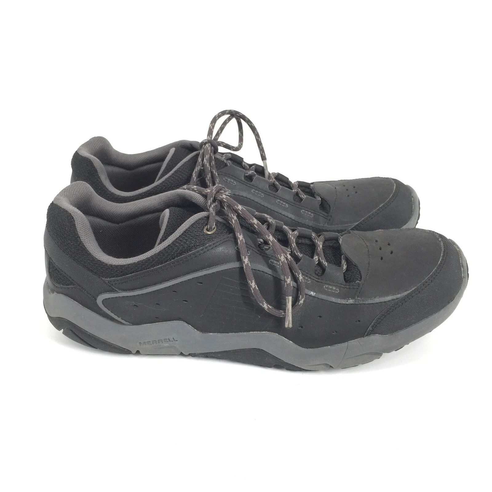 Merrell Traverso Hiking Trail Sneakers 11 Mens Black Low Top Shoes J308366C