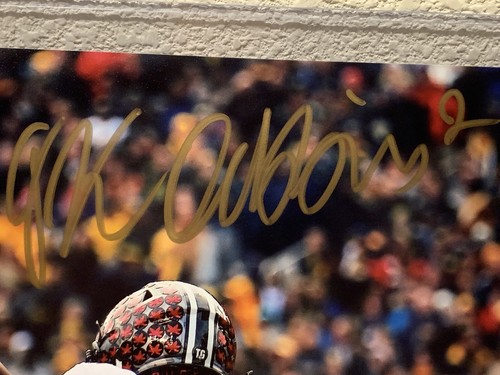 J.K. Dobbins Signed Ohio State Buckeyes 8x10 Photo JSA - Picture 2 of 5