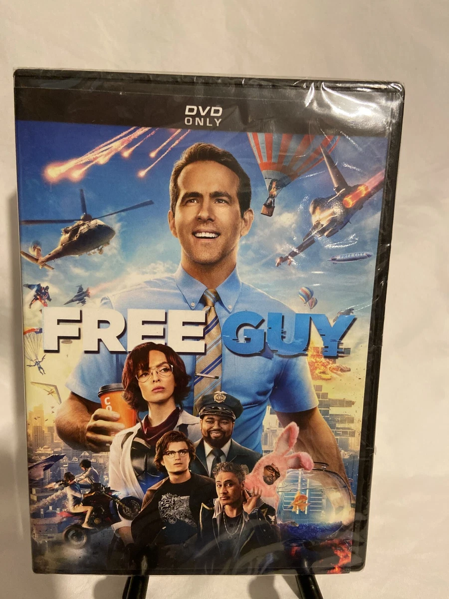 Free Guy Ryan Reynolds Large Movie Poster Art Print Gift Multiple Sizes