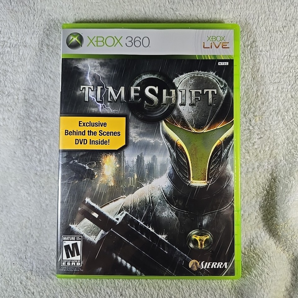 Jeu TimeShift Pour Microsoft Xbox 360 - Version PAL, Bon état, Testé