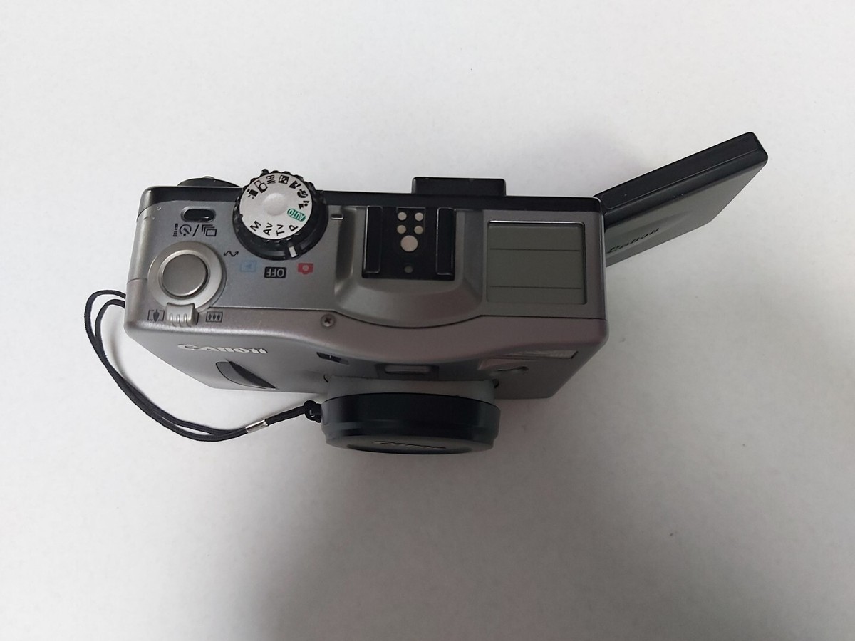 Canon PowerShot G1 PC1004 Gray 3.3MP 3x Optical Zoom Digital