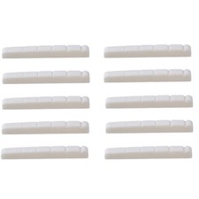 10x BONE Nut For Fender ST Electric Guitar 42X3.5X5mm Luthier Saddle USA