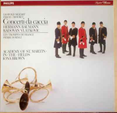 Leopold Mozart / Fasch / Mouret Concerti Da Caccia NEAR MINT Philips Vinyl LP