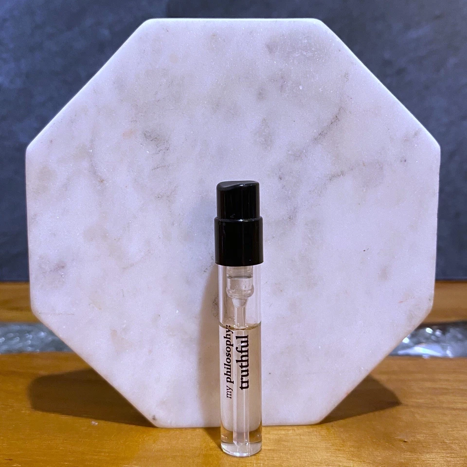 Philosophy Eau de Parfum Sample Sprays GIVING & TRUTHFUL EDP .05 oz (1.5ml) NWOB - Image 3 of 3
