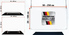 supply24 Pare-haleine en Verre acrylique pour Caisse/Comptoir, 50x50-220x50 cm