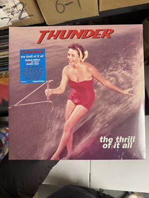 Thunder : Thrill of It All (Vinyl) 2LPs - New and Sealed - Minor Scuff to Corner