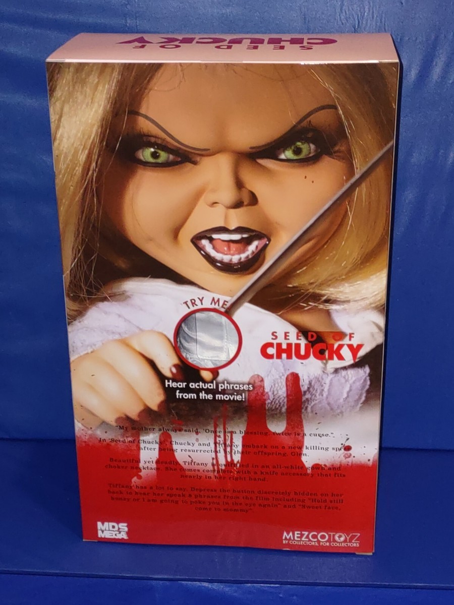 Child's Play Seed of Chucky Tiffany Mega-Scale with Sound 15-Inch