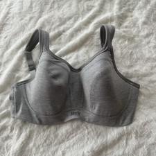 Panache Ultimate Sports Bra 5021 Underwired High Impact Sports Bra Grey UK 32 E