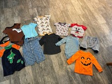 Toddler boys 18 month, lot Of 11, Mix And Match Outfit, Shorts/shorts/romper