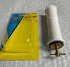 Drain tube for boat adjustable 19131 plus 18800 plug splashwell transom plastic