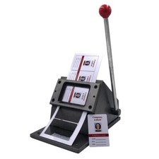 Heavy Duty ID Card Credit PVC Business Card Die Cutter Round Corner 86 54mm