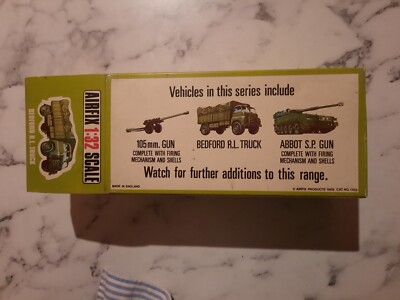 Airfix 1/32 'Green Box' Military Series Bedford RL Truck env