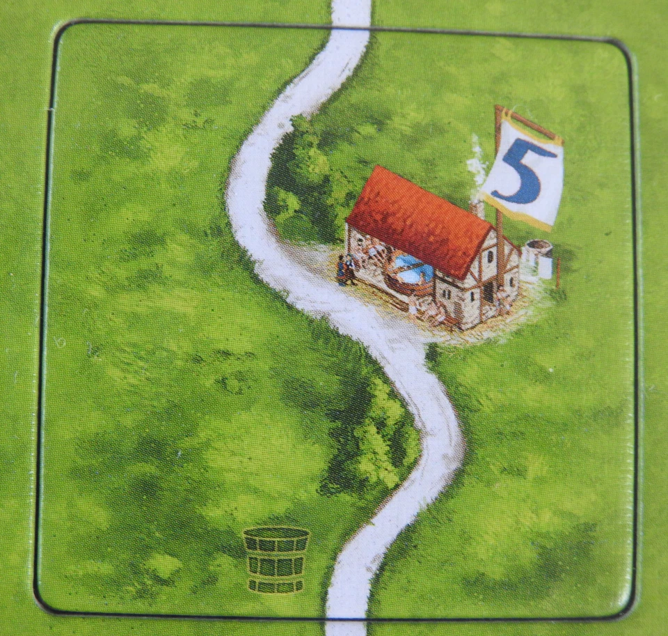 Carcassonne - Barber Surgeons | Die Bader | Mini Expansion | New | English Rules - Image 4 of 4