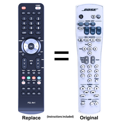 RC28T1-27 Replace Remote Control Fits Bose Lifestyle 28 35 Media Center AV28 New