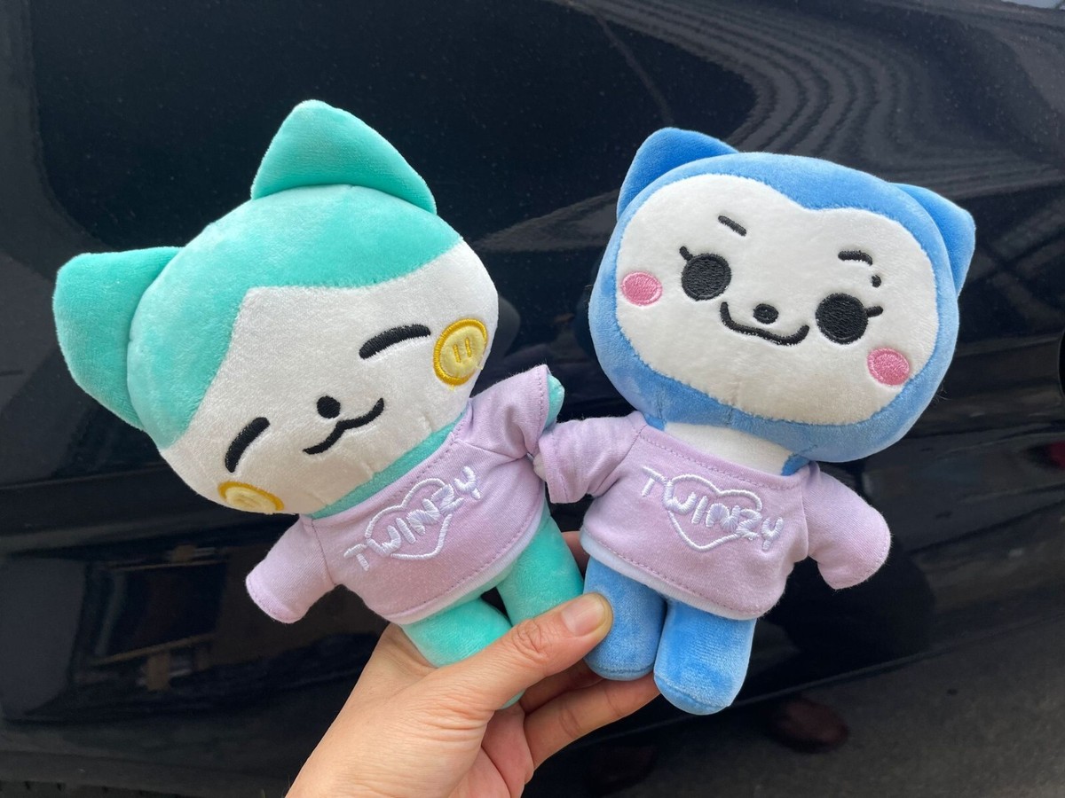 ITZY TWIN BORN TO BE Plush Doll 2nd World Tour Cartoon
