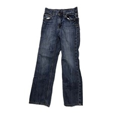 0204 PS Aeropostale Jean Size 8 Slim Blue Jean Denim Pants No Elastic