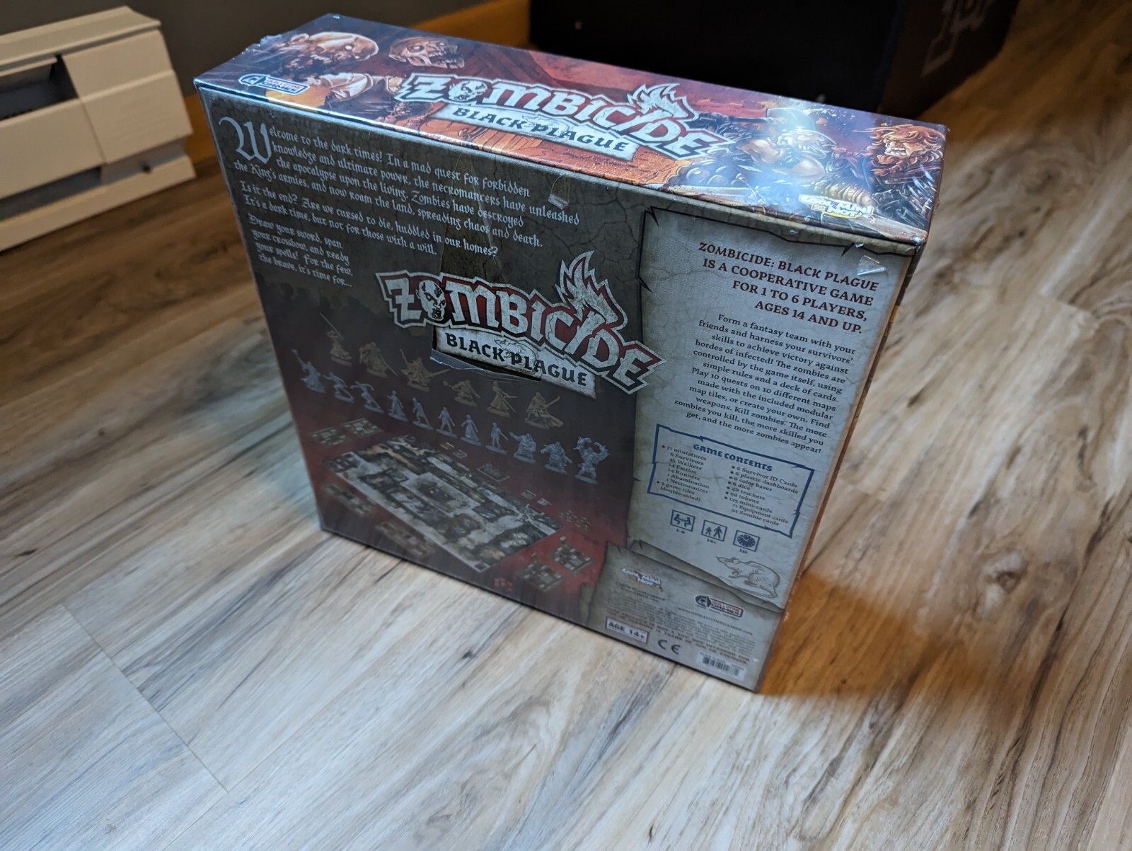 Zombicide Black Plague Board Game By CMoN (Kickstarter NIB) 889696000781 eBay