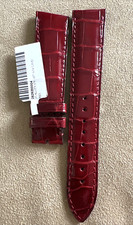 Vacheron Constantin Watch Strap Gloss Red Alligator 19/16mm 115/75 Authentic