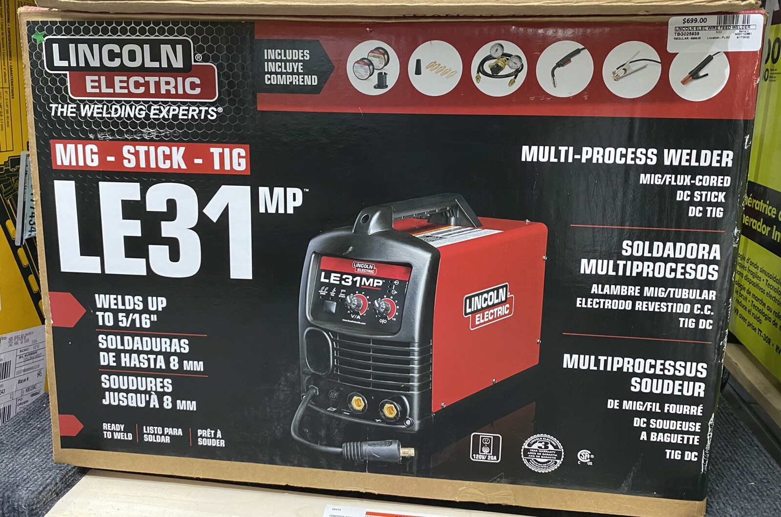 Lincoln LE31MP Welding Machine Review