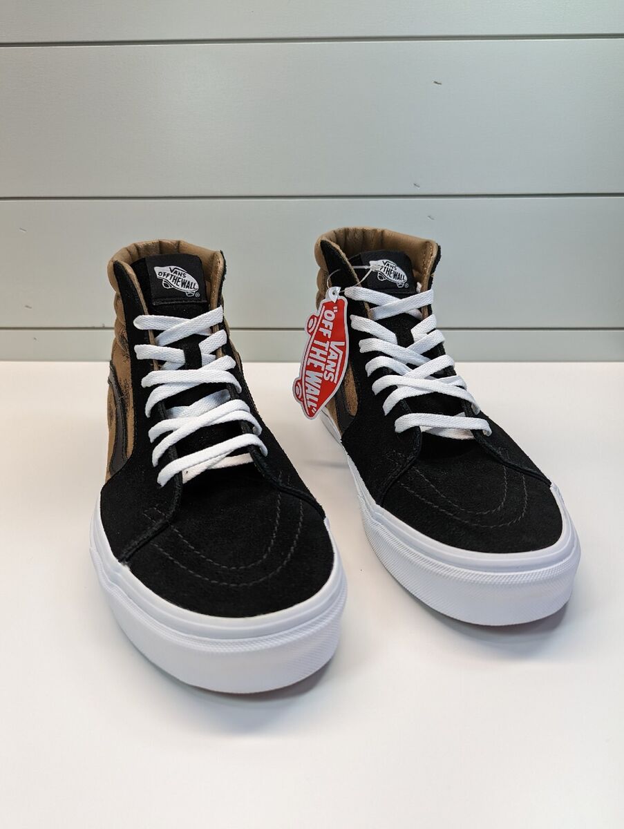 Vans SK8-HI Top Check Research Black Brown Boxing Wasp Vans SK8-HI Top Check Research Black Brown Boxing Wasp